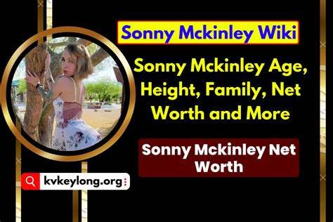 sonny mckinley wiki|Sonny McKinley: Net Worth, Age ,Height ,Family ,Career。